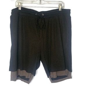 Twenty Montreal Men’s Knit Drawstring Shorts With Liner Size XL NWT!
